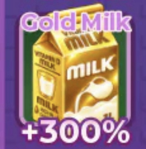 Gold milk 300 - milk, 300%