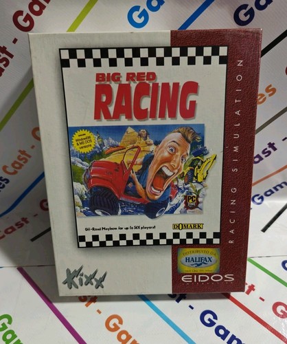 Big red racing box - box, raro