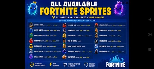 Tutto disponibile fortnite