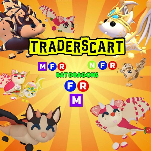 Traderscart bat dragons - bat,