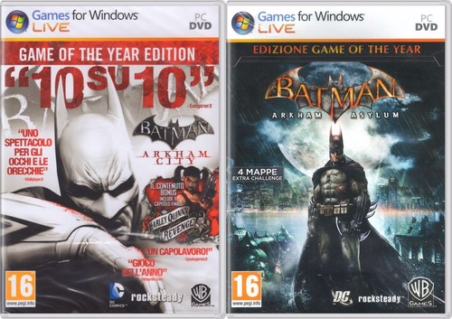 Lotto videogiochi batman - lotto, 2