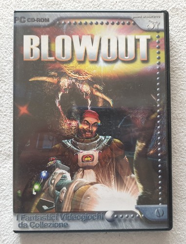 Blowout cd rom - blowout, videogioco