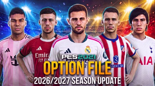 Pes 2021 option file - pes, ps5